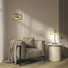 Миниатюра фото декоративная настольная лампа arte lamp padova a2404lt-1sm | 220svet.ru